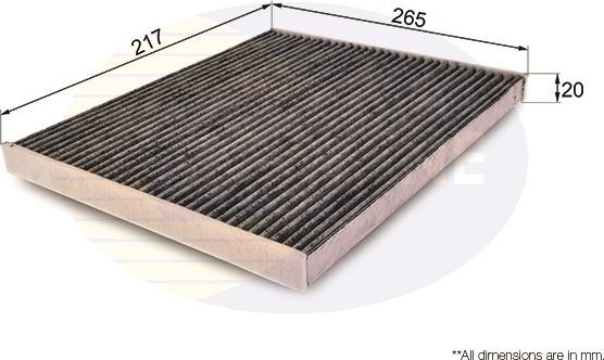 Comline EKF137A - Filter, interior air car-mod.net