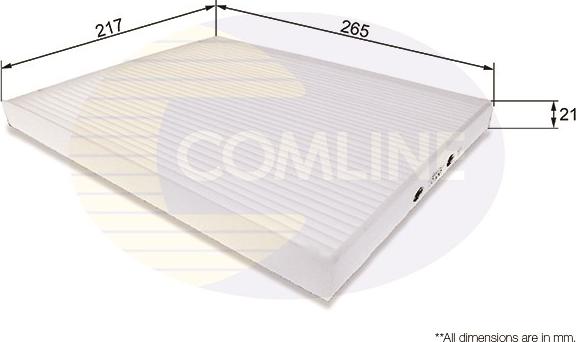 Comline EKF137 - Filter, interior air car-mod.net