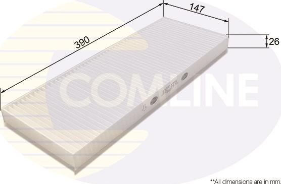 Comline EKF125 - Filter, interior air car-mod.net