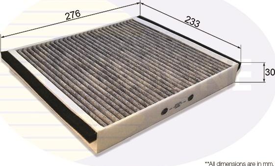 Comline EKF123A - Filter, interior air car-mod.net