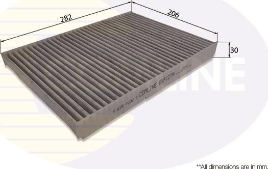 Comline EKF127A - Filter, interior air car-mod.net