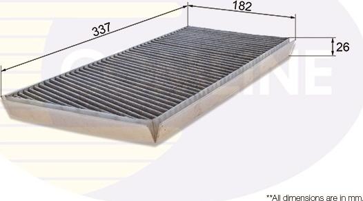 Comline EKF383A - Filter, interior air car-mod.net