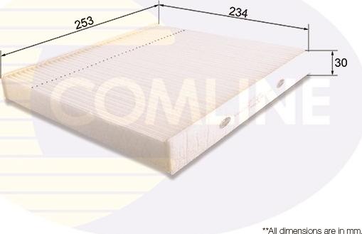 Comline EKF328 - Filter, interior air car-mod.net