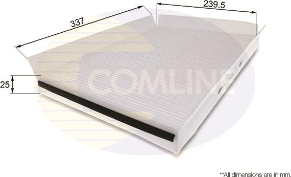 Comline EKF244 - Filter, interior air car-mod.net