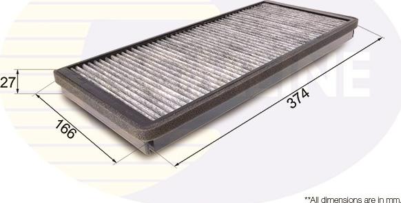 Comline EKF248A - Filter, interior air car-mod.net