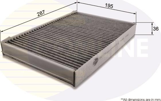 Comline EKF273A - Filter, interior air car-mod.net