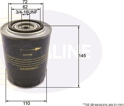 Comline EOF056 - Oil Filter car-mod.net