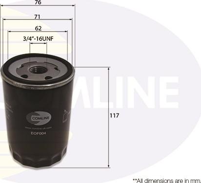 Comline EOF004 - Oil Filter car-mod.net