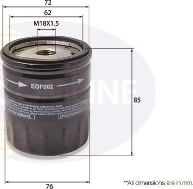 Comline EOF002 - Oil Filter car-mod.net