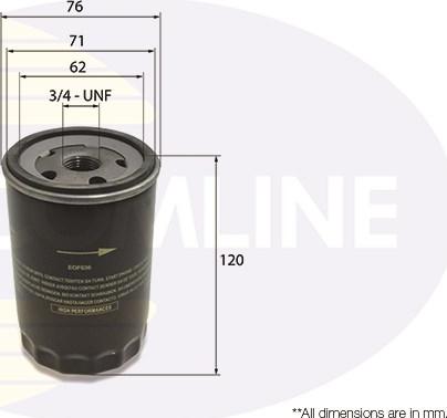 Comline EOF036 - Oil Filter car-mod.net