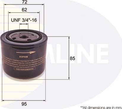 Comline EOF028 - Oil Filter car-mod.net