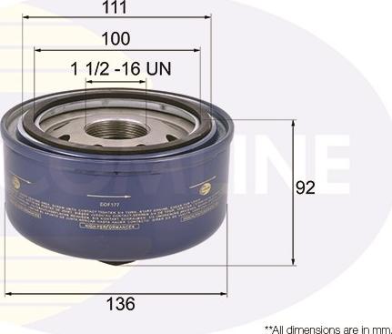 Comline EOF177 - Oil Filter car-mod.net