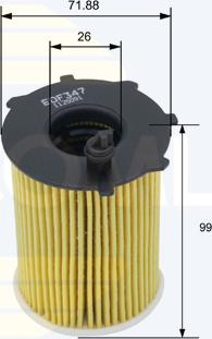Comline EOF347 - Oil Filter car-mod.net