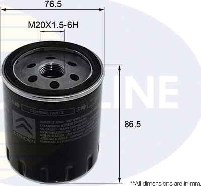 Comline EOF325 - Oil Filter car-mod.net