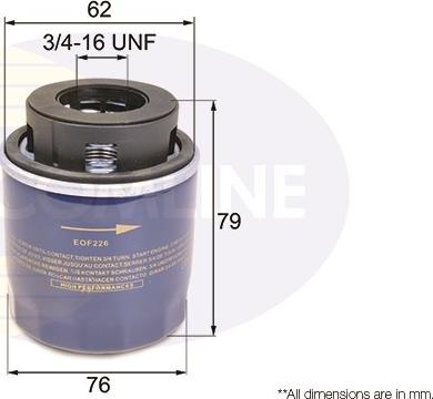 Comline EOF226 - Oil Filter car-mod.net