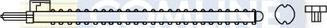 Comline WL021 - Warning Contact, brake pad wear car-mod.net