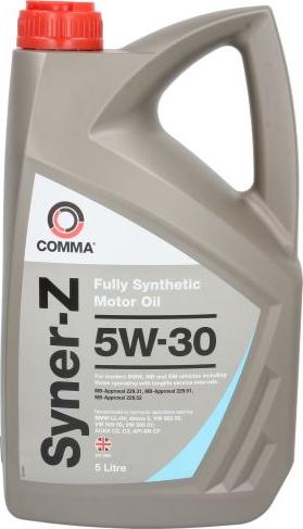Comma SYNERZ5W305L - Engine Oil car-mod.net