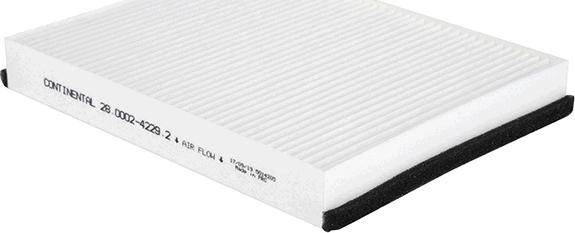 CONTINENTAL 28.0002-4229.2 - Filter, interior air car-mod.net