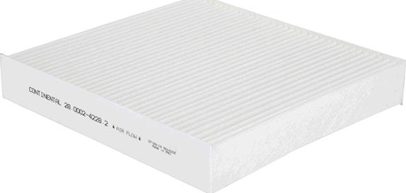 CONTINENTAL 28.0002-4228.2 - Filter, interior air car-mod.net