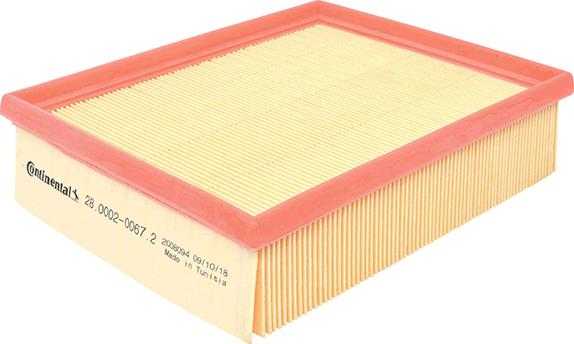 CONTINENTAL 28.0002-0067.2 - Engine Air Filter car-mod.net