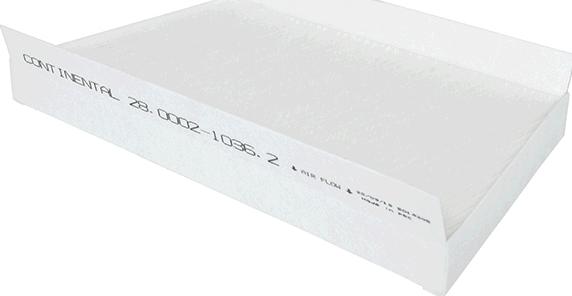 CONTINENTAL 28.0002-1036.2 - Filter, interior air car-mod.net