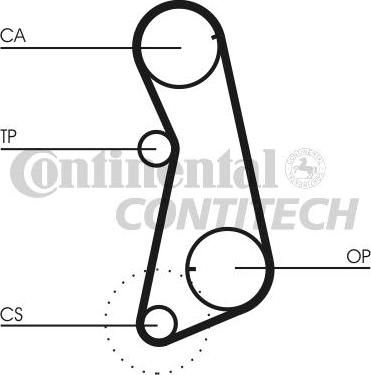Continental CT637 - Timing Belt car-mod.net