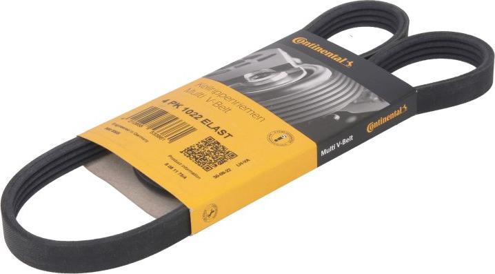 CONTINENTAL 4PK1022 ELAST - V-Ribbed Belt car-mod.net