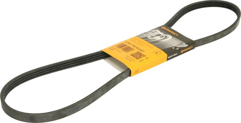 CONTINENTAL 4PK1102 ELAST - V-Ribbed Belt car-mod.net