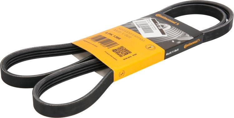 CONTINENTAL 4 PK 1366 - V-Ribbed Belt car-mod.net