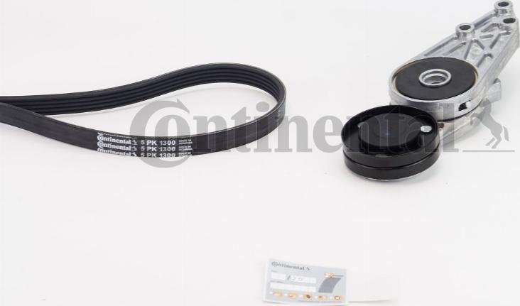 CONTINENTAL 5PK1300K1 - V-Ribbed Belt Set car-mod.net