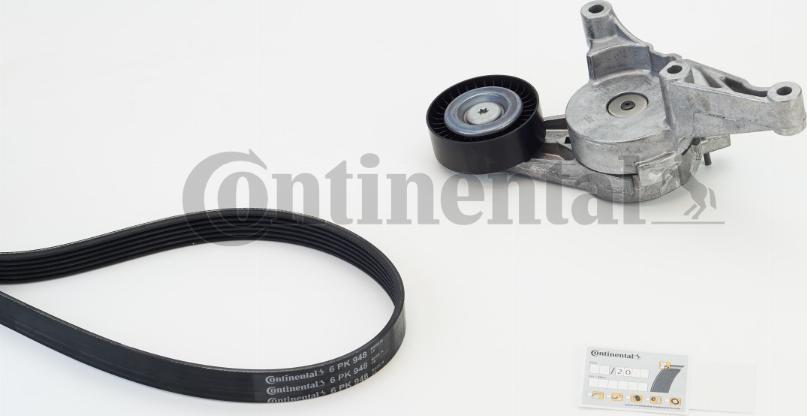 CONTINENTAL 6PK948K1 - V-Ribbed Belt Set car-mod.net