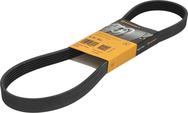 CONTINENTAL 6PK962 - V-Ribbed Belt car-mod.net