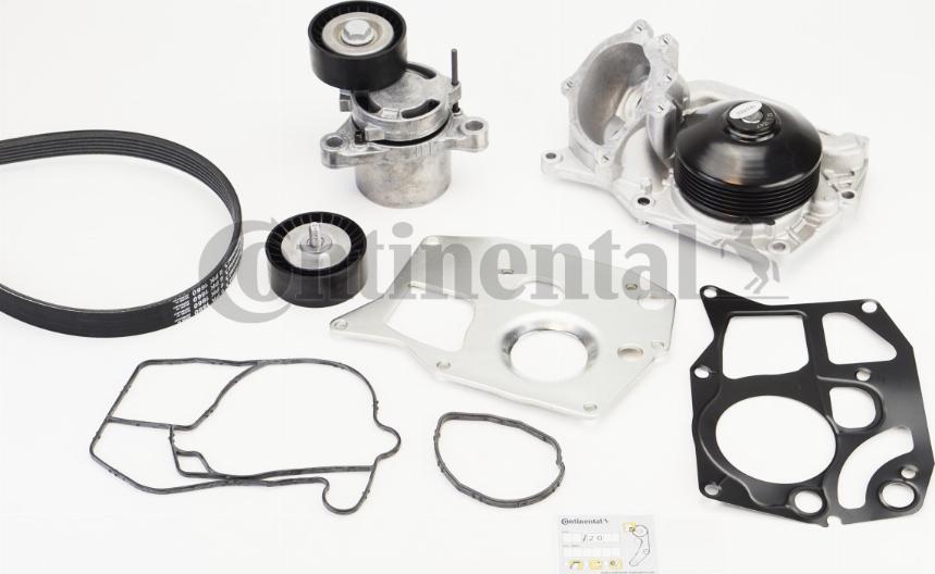 CONTINENTAL 6PK1660K2 - V-Ribbed Belt Set car-mod.net