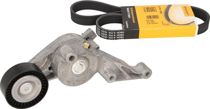 CONTINENTAL 6 PK 1050 K1 - V-Ribbed Belt Set car-mod.net