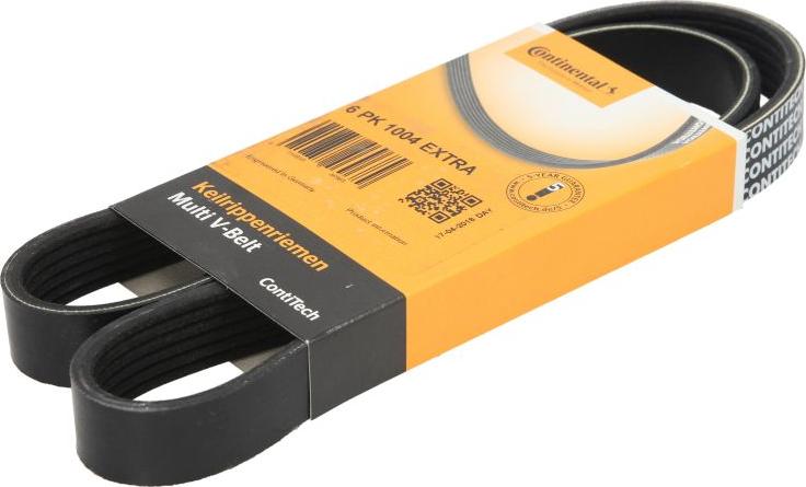 CONTINENTAL 6PK1004 EXTRA - V-Ribbed Belt car-mod.net