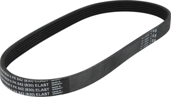 CONTINENTAL 6 PK 842 ELAST - V-Ribbed Belt car-mod.net