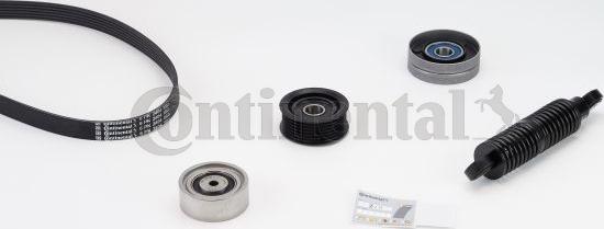 CONTINENTAL 6PK2404K1 - V-Ribbed Belt Set car-mod.net