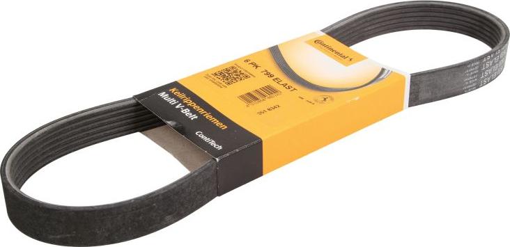 CONTINENTAL 6 PK 799 ELAST - V-Ribbed Belt car-mod.net
