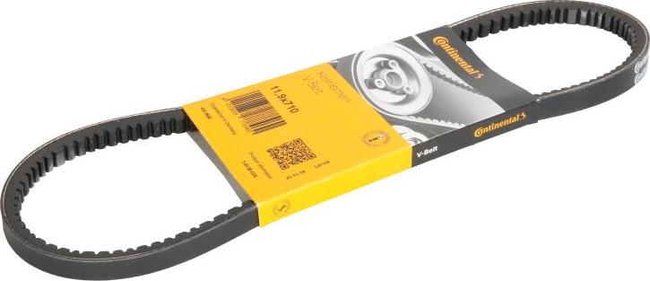 CONTINENTAL 11,9 X 710 - Drive belt, V-Belt car-mod.net