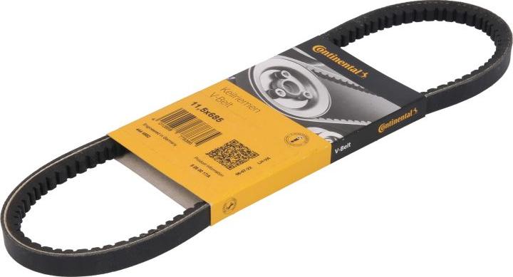 CONTINENTAL 11,5 X 685 - Drive belt, V-Belt car-mod.net