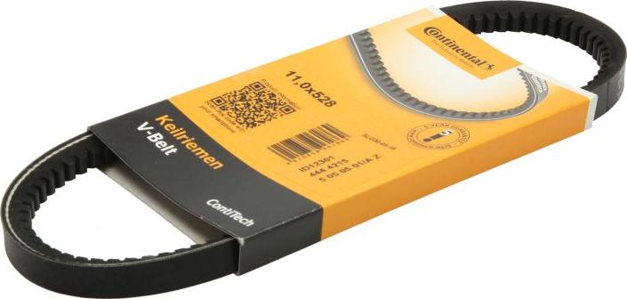 CONTINENTAL 11,0X528 - Drive belt, V-Belt car-mod.net