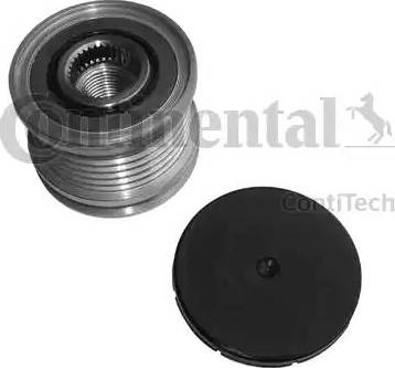 CONTINENTAL AP9022 - Pulley, alternator, freewheel clutch car-mod.net