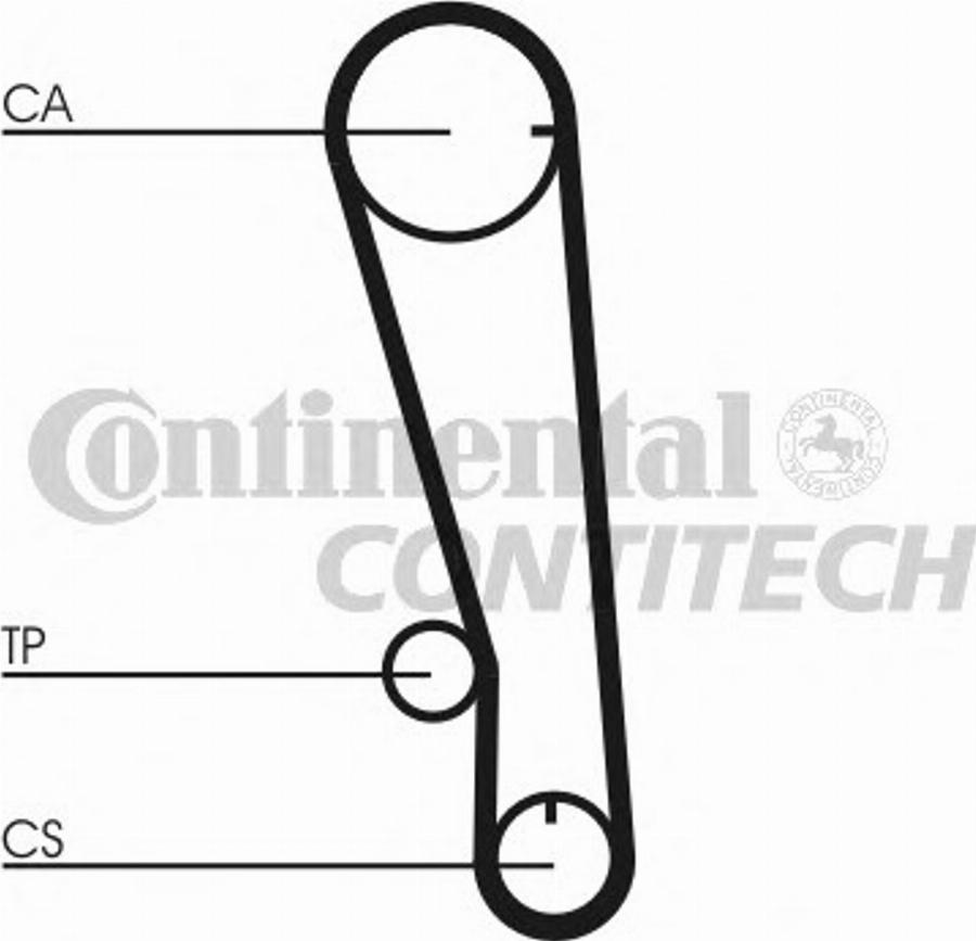 CONTINENTAL CT665K1 - Timing Belt Set car-mod.net