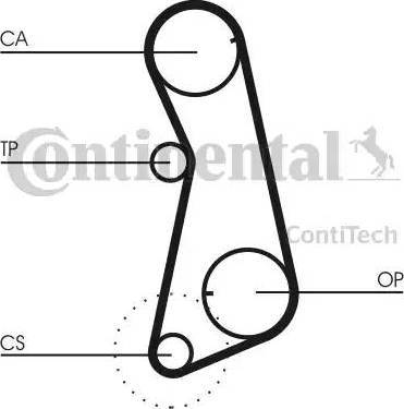 Continental CT637 - Timing Belt car-mod.net