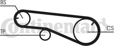 CONTINENTAL CT991K1 - Timing Belt Set car-mod.net