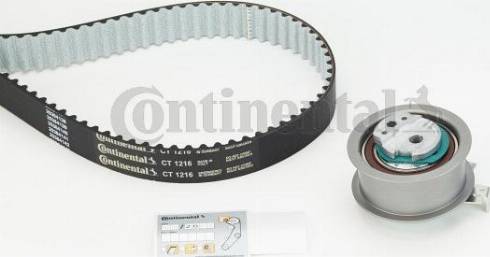 CONTINENTAL CT 1216 K1 - Timing Belt Set car-mod.net
