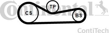 CONTINENTAL CT1232 - Timing Belt car-mod.net