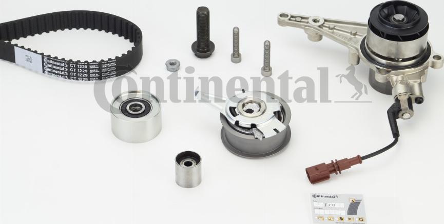 CONTINENTAL CT1229WP1 - Water Pump & Timing Belt Set car-mod.net
