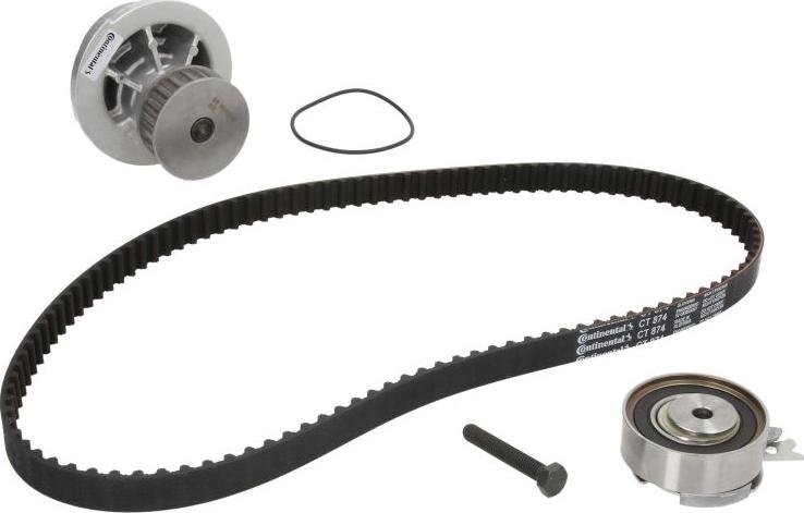 CONTINENTAL CT874WP2 - Water Pump & Timing Belt Set car-mod.net