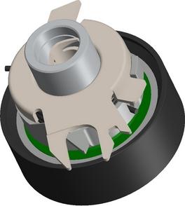 CORAM C858 - Tensioner Pulley, timing belt car-mod.net